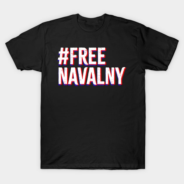 FREE NAVALNY T-Shirt by Suarezmess